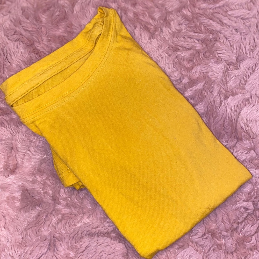 Gold Fitted Tshirt